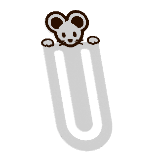 Zakładka do książek z myszą – oryginalny design | Fluo Dog